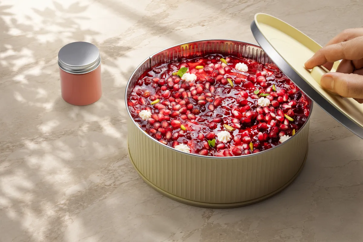 Ruby Pomegranate Cake